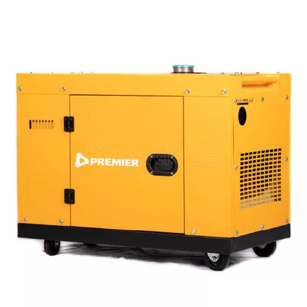 Premier 9.5kVA Silent Diesel Generator with ATS - Sokokubwa