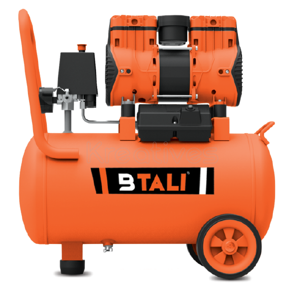 BTALI 50L 8Bar 1.5HP Silent Electric Air Compressor - Sokokubwa