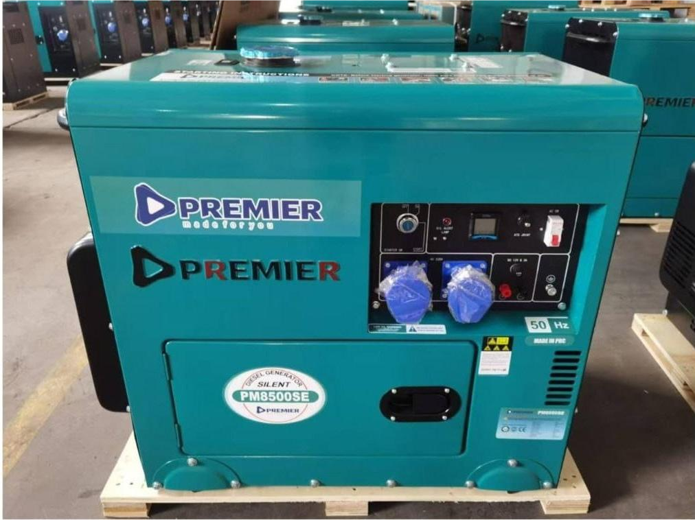 Premier 10.2kva Silent Diesel Generator with ATS - Sokokubwa