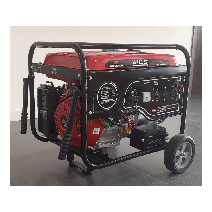 Aico 10kva Key Start Trolley Petrol Generator - Sokokubwa