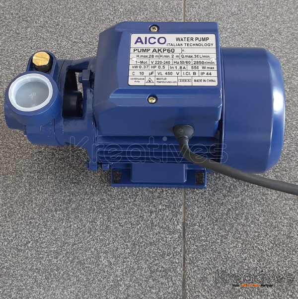 Aico Japan 28M 0.5HP Booster Pump - Sokokubwa