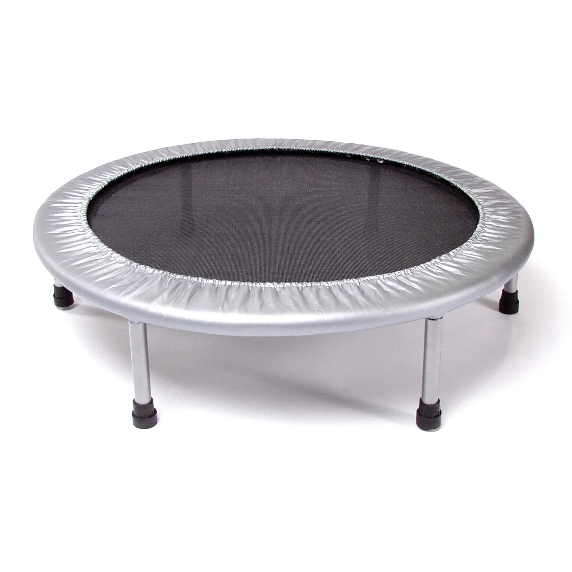 Spring-Free Mini Trampoline – Bungee Cord Rebounder