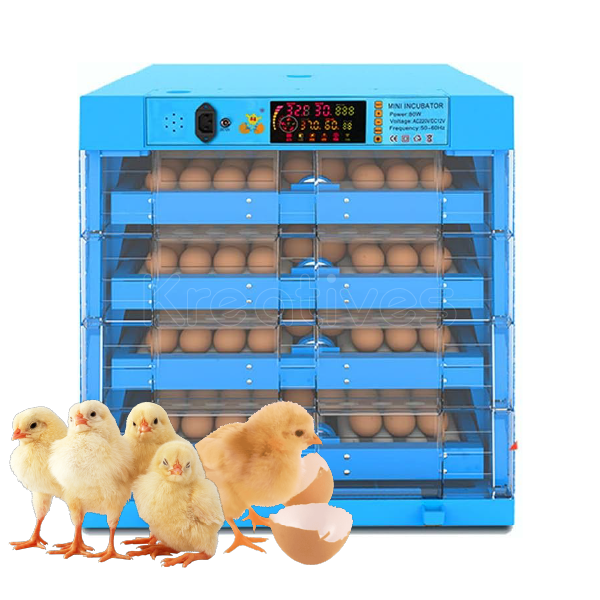 256 Egg Solar/Electric Incubator with Roller - Sokokubwa