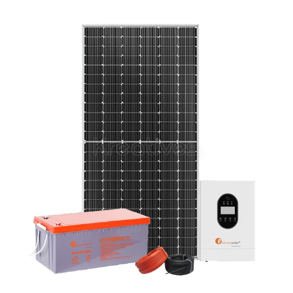 Felicity 1000W 1kW Solar Hybrid Kit for Home - Sokokubwa