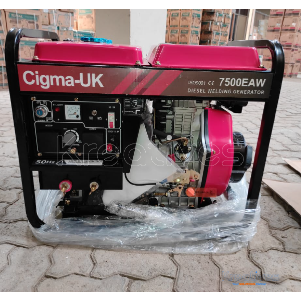Cigma UK 9.0Kva 2in1 Diesel Welding Generator - Sokokubwa