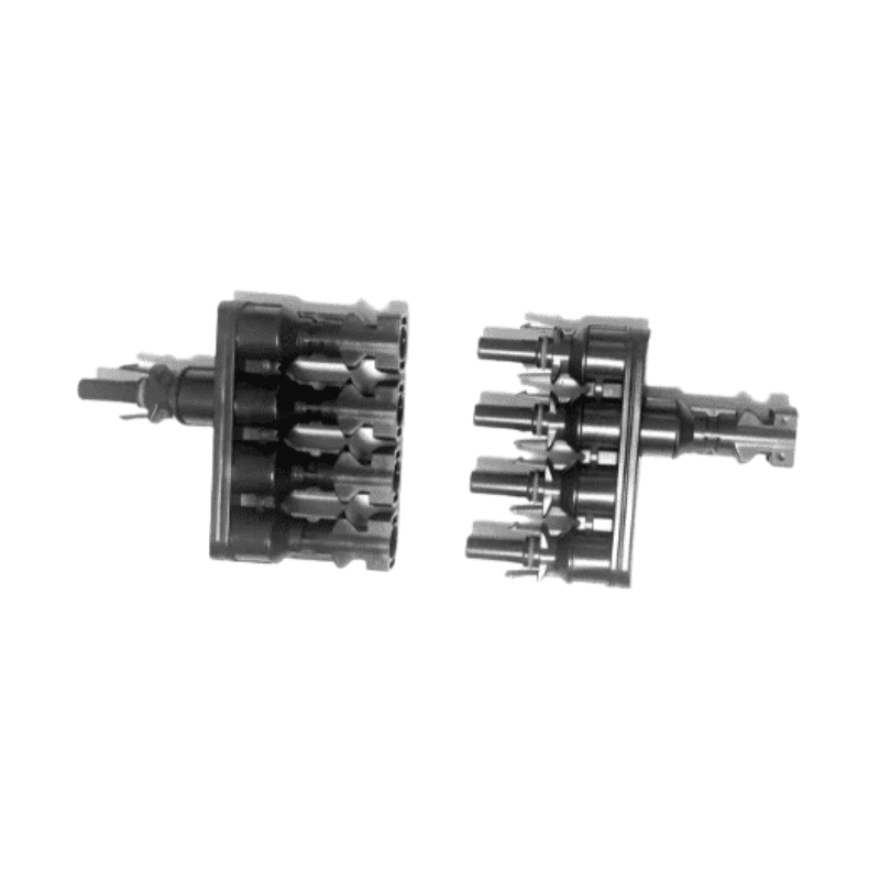 Suntree MC4 4-Branch Connector Pair Short IP67 Solar