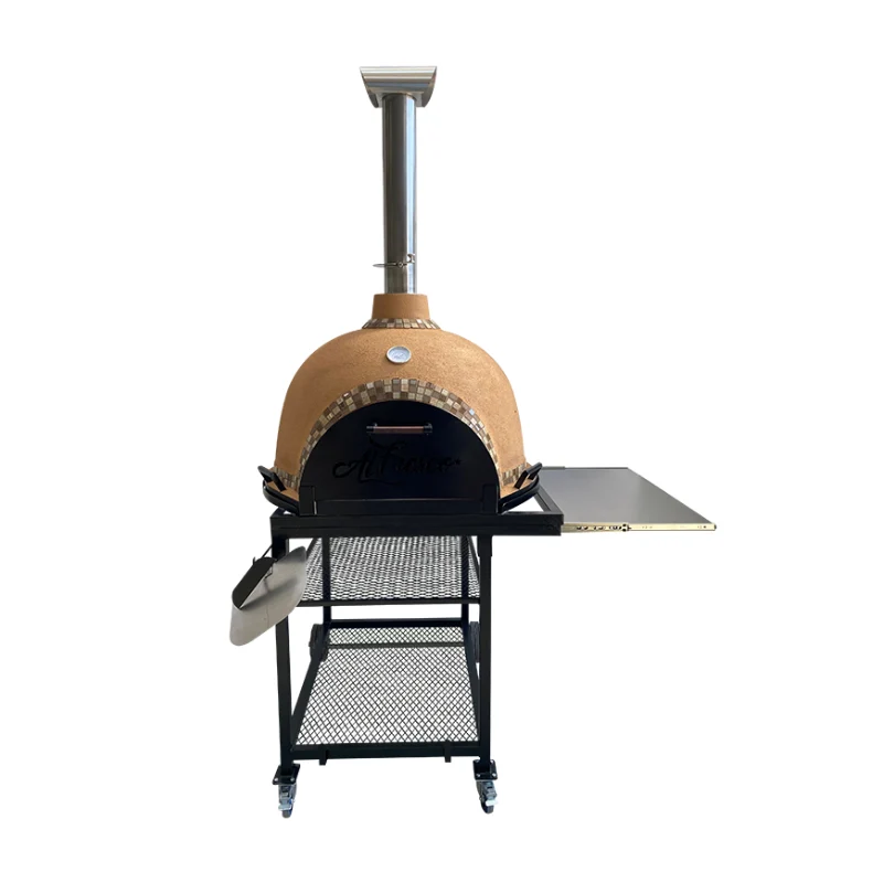 Alfresco Festivo Wood-Fire Pizza Oven With Stand