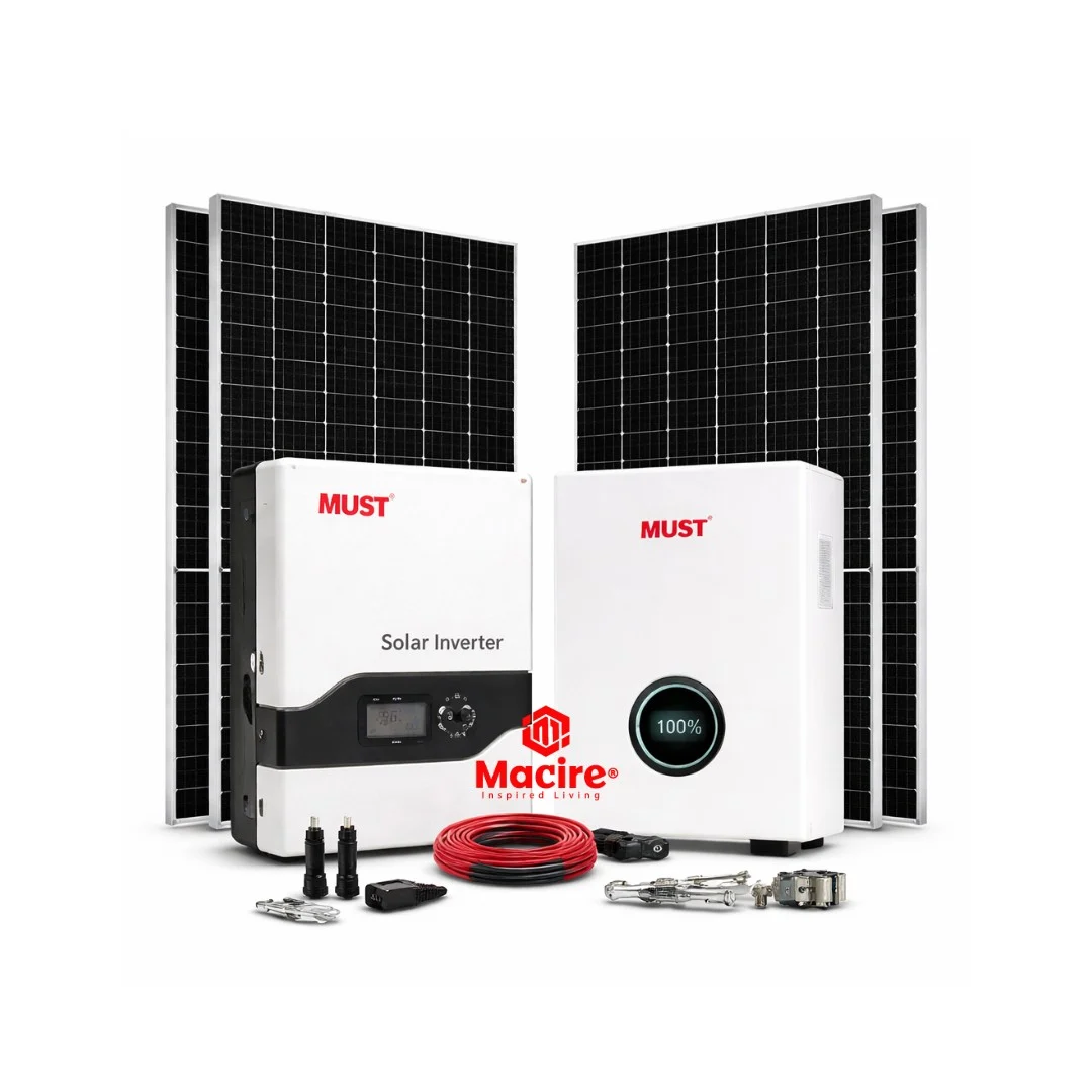 5.5 KW MUST Lithium Solar Family Power Kit 48 V | All-Inclusive Package