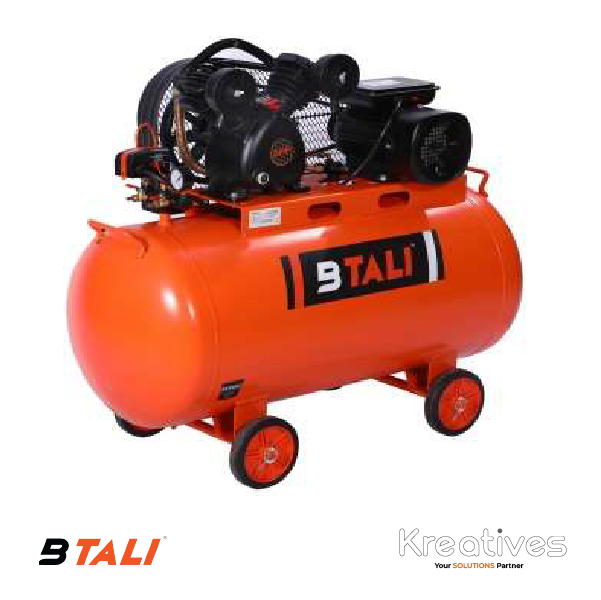 BTALI 100L 2 Piston Electric Air Compressor - Sokokubwa
