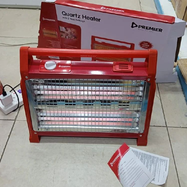 Premier PRH002 1600W Quartz Room Heater - Sokokubwa