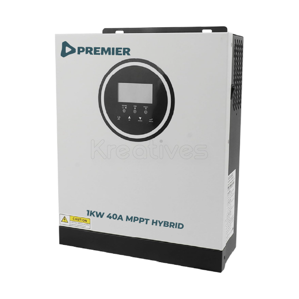 Premier 1000W 40A MPPT Hybrid Inverter - Sokokubwa